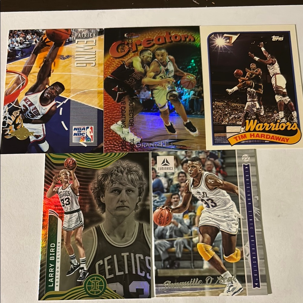 Basketball Trading Card Collection